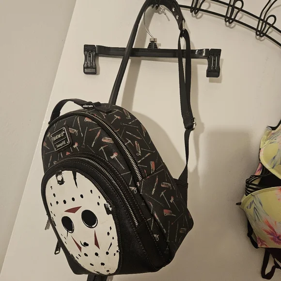 Loungefly Black Friday the 13th Backpack - Picture 7 of 9